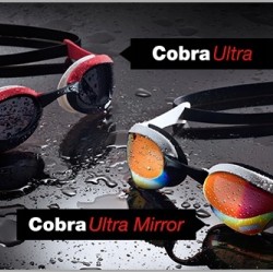 Arena - Cobra UltraSwipe Mirror - Sinine/Must