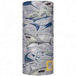 BUFF - CoolNet UV®, Jr NatGeo™ Sile Light Grey, Neckwear