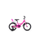 CTM - JENNY dark pink pearl / white 16'' laste jalgrattas