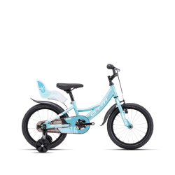 CTM - JENNY turquoise / white 16'' laste jalgrattas