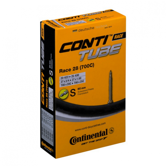 CONTINENTAL - Tube race 28 VALVE PRESTA 18/25-622/630