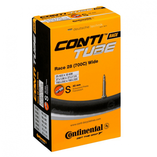 CONTINENTAL - Tube race 28 VALVE PRESTA 25/32-622/6300