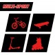EIGHT BALL - Beefy Knee & Elbow Protection M/L