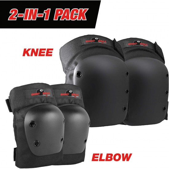 EIGHT BALL - Beefy Knee & Elbow Protection M/L