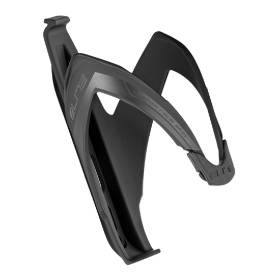 ELITE - Custom Race Bottle Cage - SKIN BLACK SOFT TOUCH, BLACK GRAPHIC