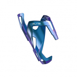 ELITE - Bottle Cage Vico Carbon Blue Metal Wh graphic