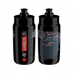 ELITE - Fly Teams 2025 Vuelta Black Map 550ml Фляга