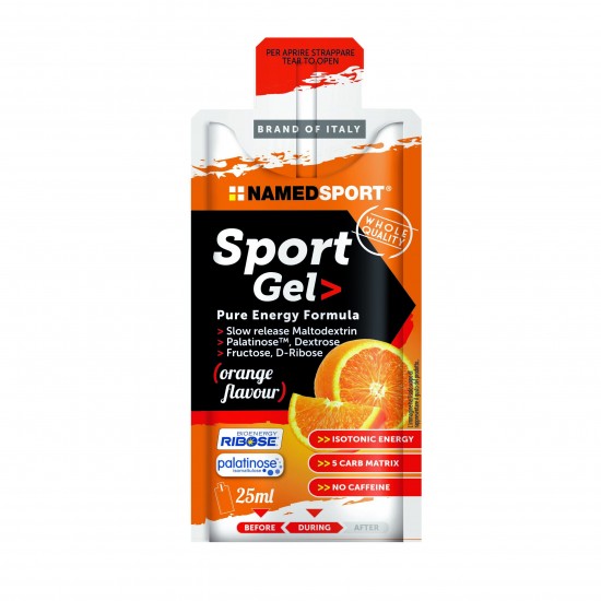 NAMEDSPORT - SPORT GEL - ORANGE - 25ML