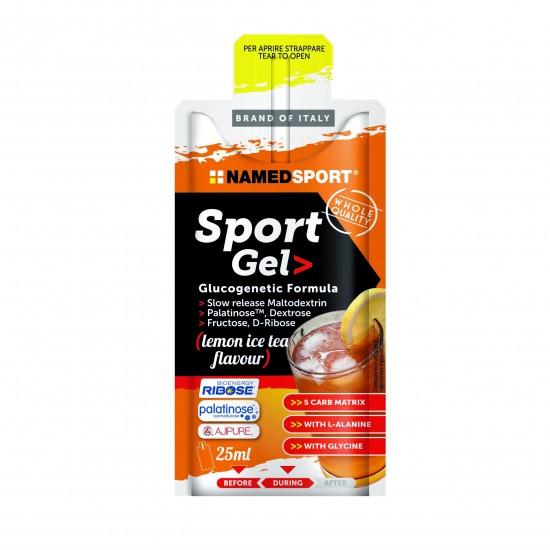 NAMEDSPORT - SPORT GEL - LEMON ICE TEA - 25 ML