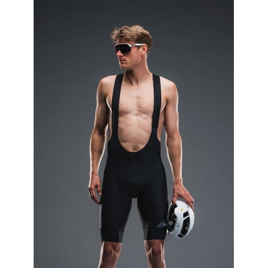 FUSION - Mens Tempo! Bib Shorts Color: Black