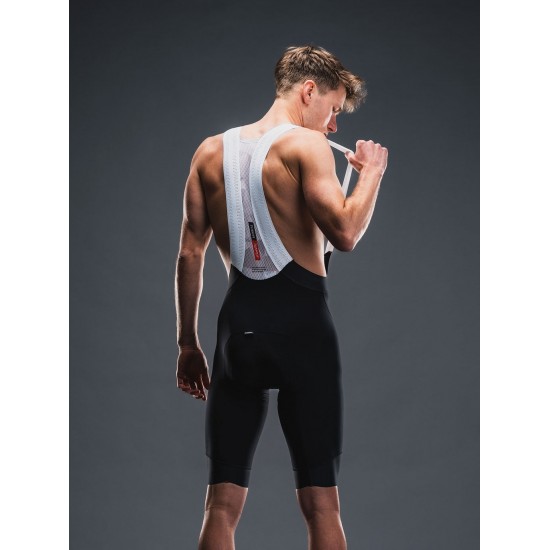 FUSION - Mens Tempo! Pro Bib Shorts Color: Black