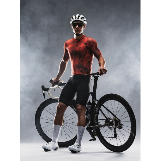 FUSION - Mens Tempo! Pro Bib Shorts Color: Black