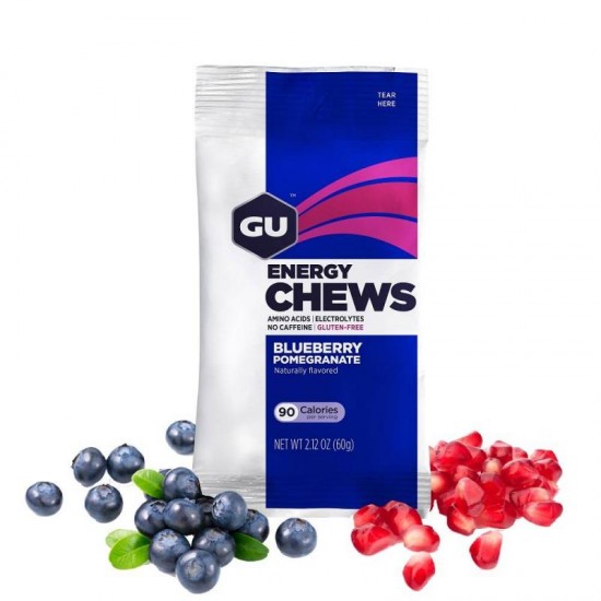 GU Energy - Energy Chews - Blueberry Pomegranate