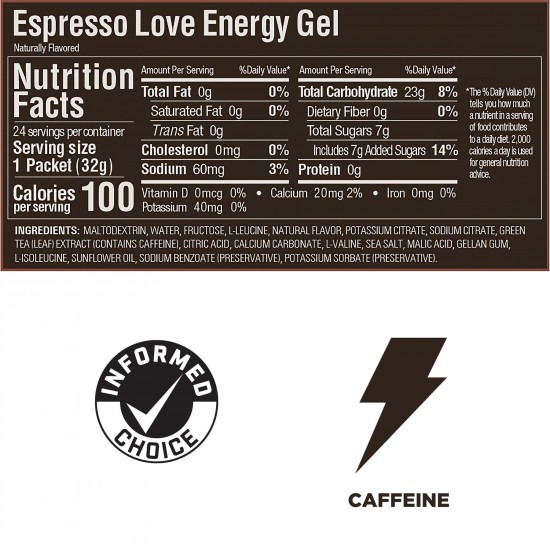 GU Energy - Energy Gel - Espresso Love, 32g