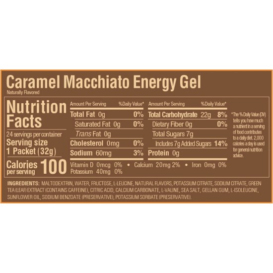 GU Energy - Energy Gel - Caramel Macchiato, 32g