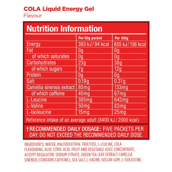 GU Energy - Liquid Energy - Cola, 60G