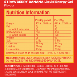 GU Energy - Liquid Energy - Strawbery Banana, 60G