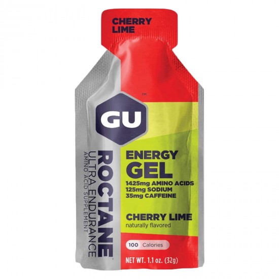 GU Energy - Roctane Energy Gel - Cherry Lime, 32g