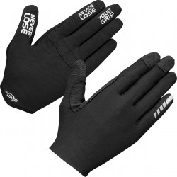 GripGrab - Aerolite InsideGrip™ Full Finger Summer Gloves, Size: L, Color: Black