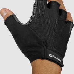 GRIPGRAB - Expert RC Max Padded Short Finger Summer Gloves, Size: L, Color: Black