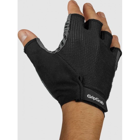 GRIPGRAB - Expert RC Max Padded Short Finger Summer Gloves, Size: L, Color: Black