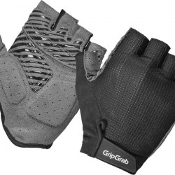 GRIPGRAB - Expert RC Max Padded Short Finger Summer Gloves, Size: M, Color: Black