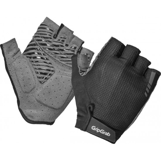 GRIPGRAB - Expert RC Max Padded Short Finger Summer Gloves, Size: M, Color: Black