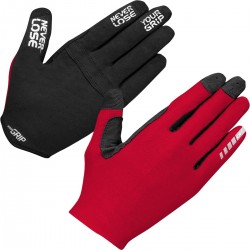 GripGrab - 1073 Aerolite InsideGrip long Finger Size M Red Kindad