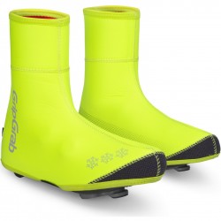 GripGrab - Arctic Hi-Vis Deep Winter Waterproof Shoe Covers Yellow Hi-Vis
