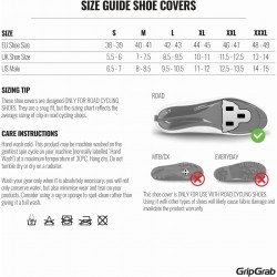 GripGrab - Arctic Hi-Vis Deep Winter Waterproof Shoe Covers Yellow Hi-Vis