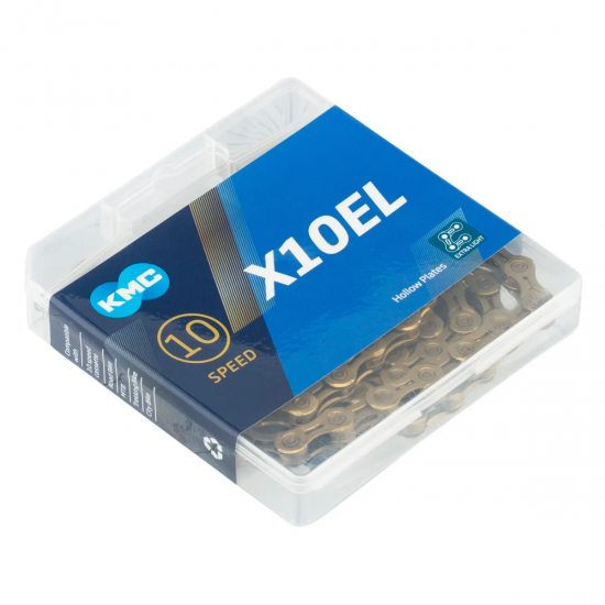 KMC X10EL Ti-N ЦЕПЬ 10-скоростная Gold 