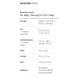 MAURTEN - Solid C 160 Energy Bar with Carbohydrates - 55g