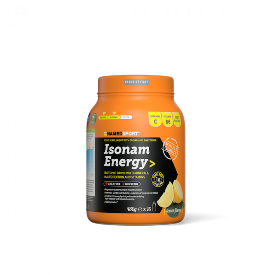 NAMEDSPORT - ISONAM ENERGY LEMON - 480G