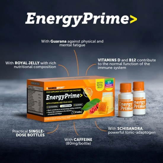 NAMEDSPORT - ENERGYPRIME - 10 BOTTLES