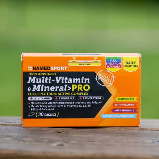 NAMEDSPORT - MULTI-VITAMIN & MINERAL, PRO - 30CPR