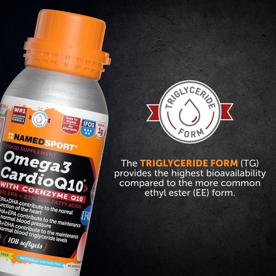 NAMEDSPORT - OMEGA 3 CARDIO Q10 - 108 SOFTGELS