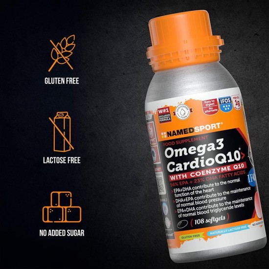 NAMEDSPORT - OMEGA 3 CARDIO Q10 - 108 SOFTGELS