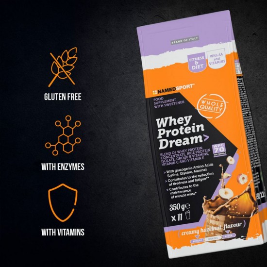 NAMEDSPORT - WHEY PROTEIN DREAM - CREAMY HAZELNUT - 350G