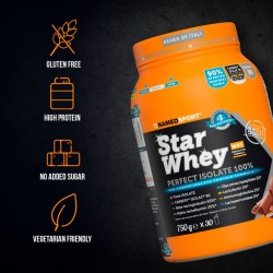 NAMEDSPORT - STAR WHEY ISOLATE - SUBLIME CHOCOLATE - 750G