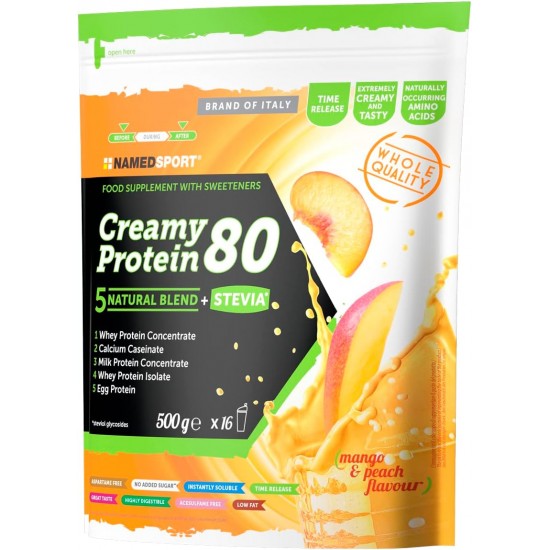 NAMEDSPORT - CREAMY PROTEIN - MANGO PEACH - 500G