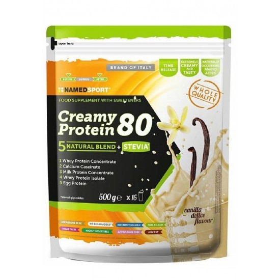 NAMEDSPORT - CREAMY PROTEIN - VANILLA DELICE - 500G