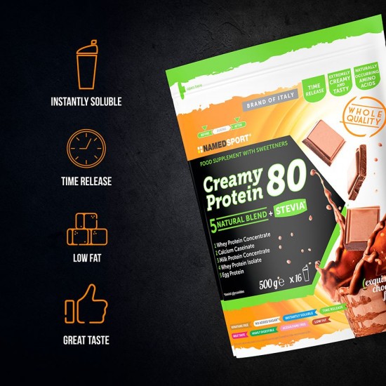 NAMEDSPORT - CREAMY PROTEIN - EXQUISITE CHOCOLATE - 500G