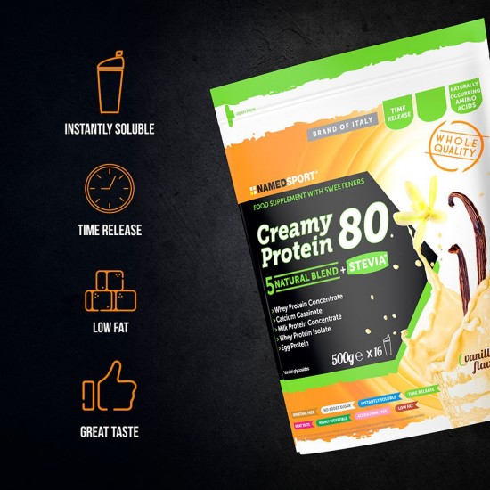 NAMEDSPORT - CREAMY PROTEIN - VANILLA DELICE - 500G