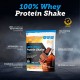 NAMEDSPORT - 100% WHEY PROTEIN SHAKE - CHOCO-BROWNIE - 900G