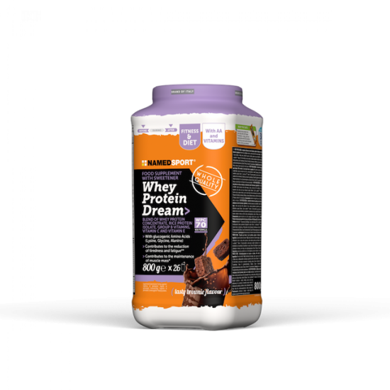 NAMEDSPORT - WHEY PROTEIN DREAM - TASTY BROWNIE - 800G