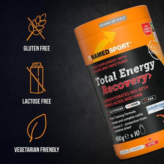 NAMEDSPORT - TOTAL ENERGY RECOVERY - ORANGE - 400G