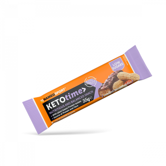 NAMEDSPORT - KETOTIME BAR - ROASTED PEANUT- 35g