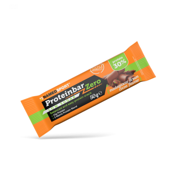 NAMEDSPORT - PROTEINBAR ZERO - MADAGASCAR DREAM COCOA - 50G