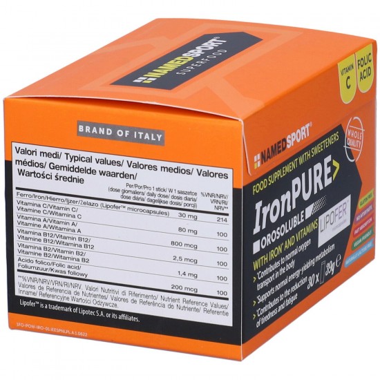 NAMEDSPORT - IronPURE - 30 sachets