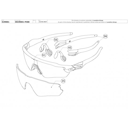 OAKLEY - Glasses, Radar EV XS Path, Matte white 